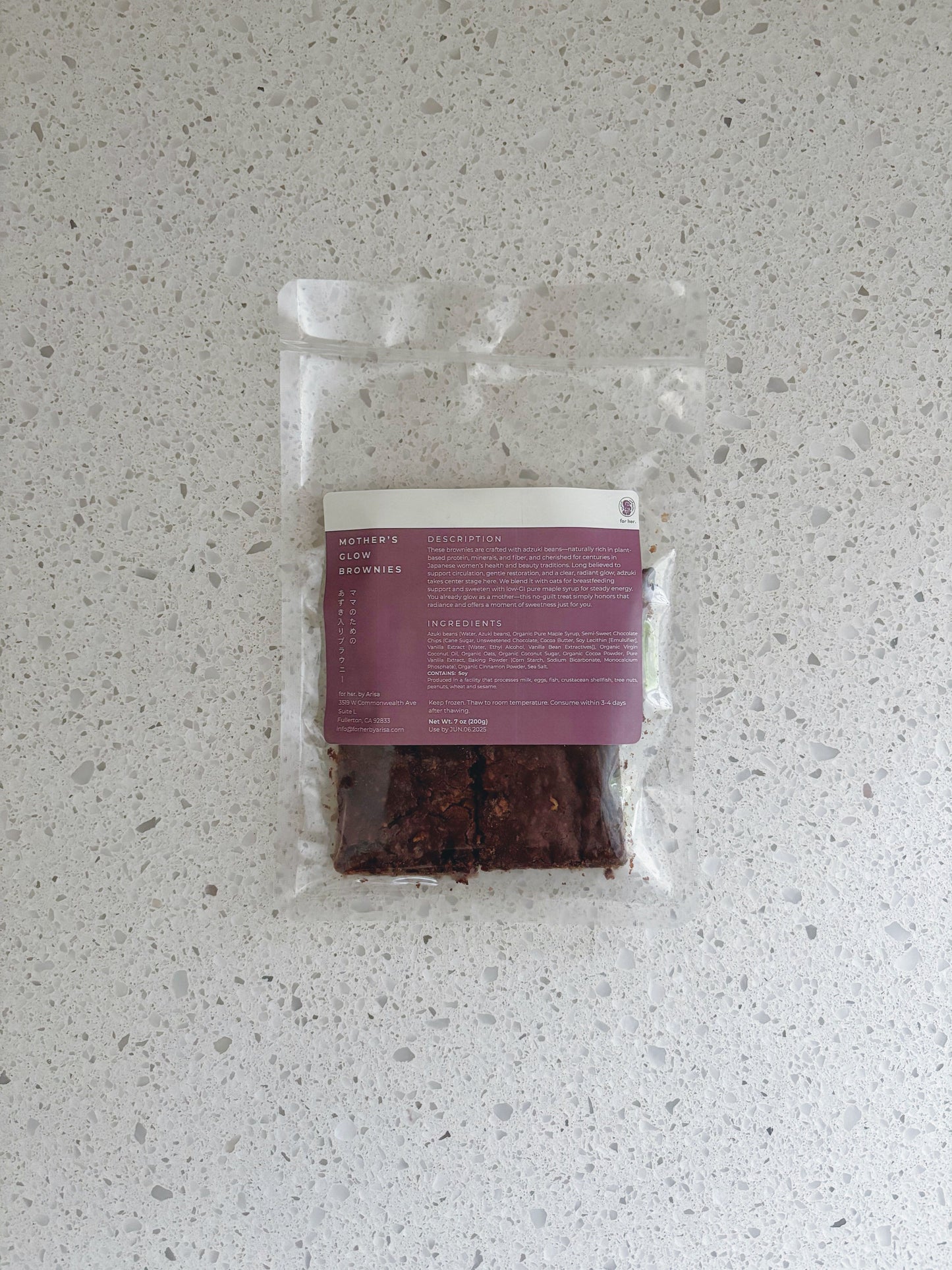 Mother's Glow Brownies