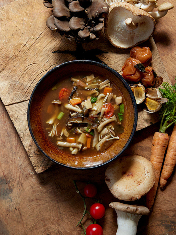 5 Mushroom and Ume Plum Soup