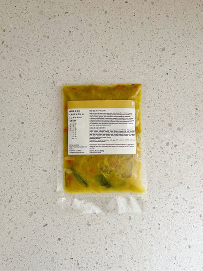Golden Chicken & Turmeric Stew