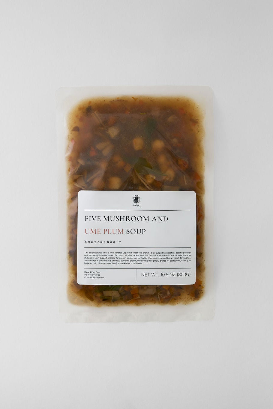 5 Mushroom and Ume Plum Soup
