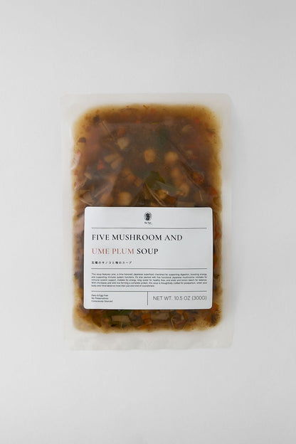 5 Mushroom and Ume Plum Soup